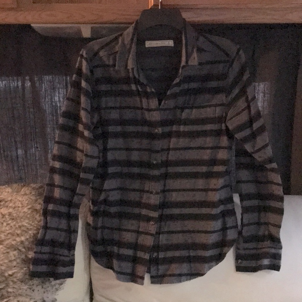 Women’s button down flannel shirt